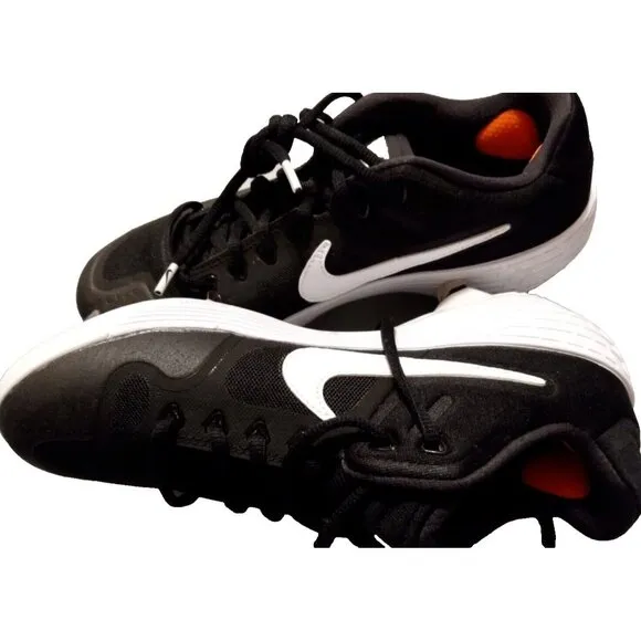 Nike AJ6873-001 Huarache Elite 2 Black White Baseball Cleats Men's Size 7.5 New