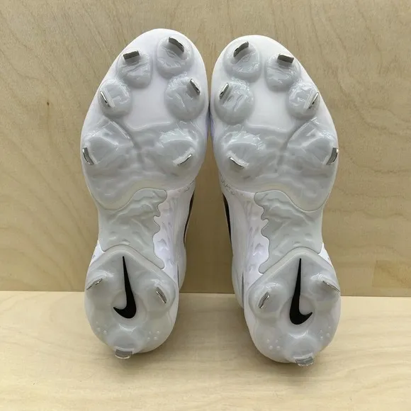 Nike Alpha Huarache Elite 4 Low Metal Baseball Cleats FD2745-100 Mens Size 8