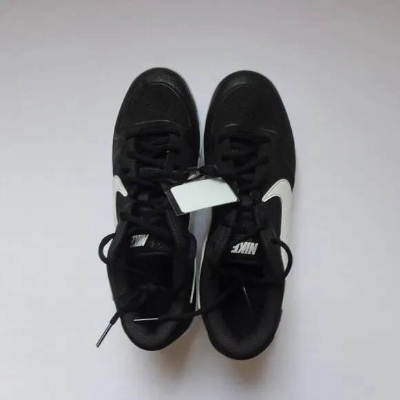 Nike Alpha Huarache Varsity‎ Low Metal Cleats Black AO7960-001 Mens Size 8 New