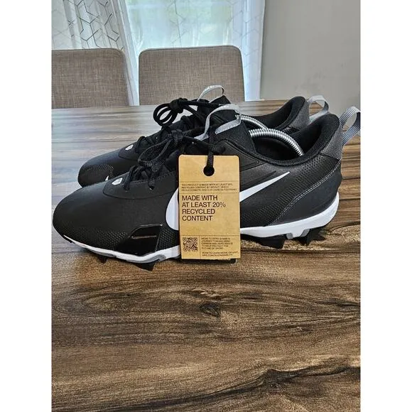 Nike Force Trout 9 Keystone Black Baseball Cleats FB9728-001 Mens Size 11.5 NEW