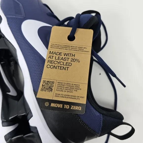 Nike Force‎ Trout 9 Keystone Molded Baseball Cleats Men’s Size 12 Midnight Navy.