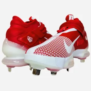 Nike Force Zoom Trout 7 Red White Baseball Cleats CI3134-602 Mens Size 11.5