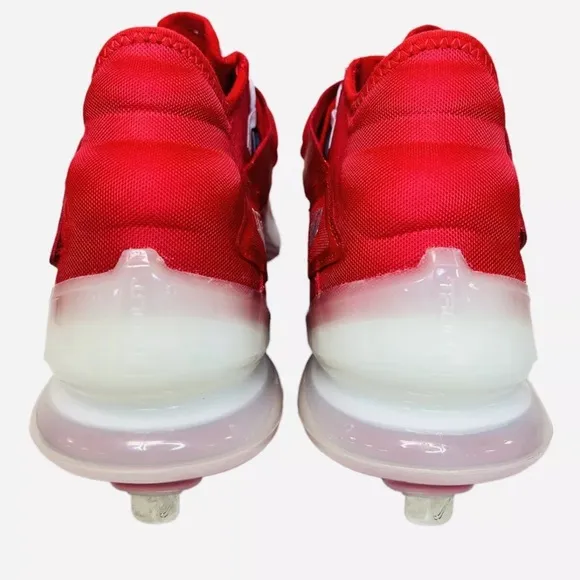 Nike Force Zoom Trout 7 Red White Baseball Cleats CI3134-602 Mens Size 11.5