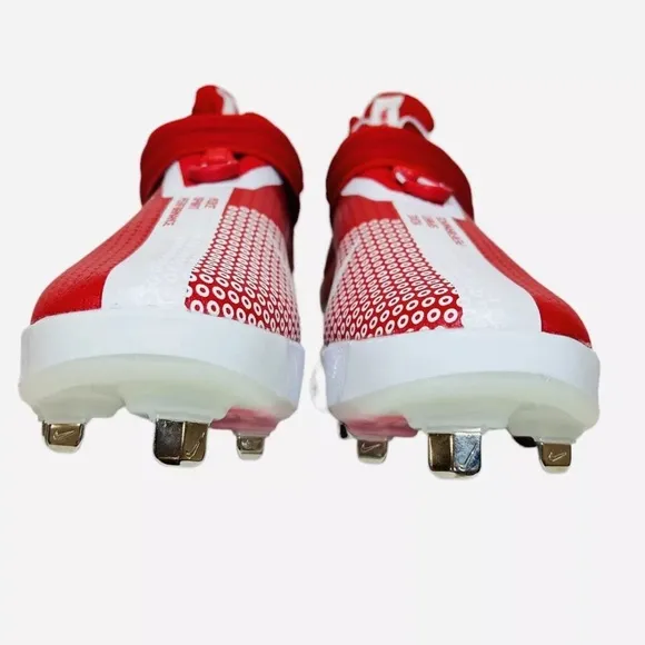 Nike Force Zoom Trout 7 Red White Baseball Cleats CI3134-602 Mens Size 11.5