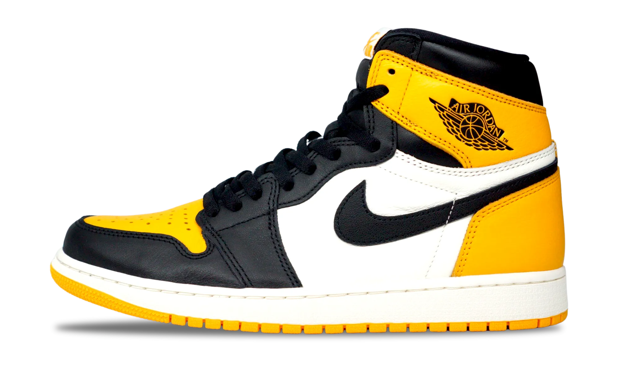 Nike Jordan 1 Retro High OG Yellow Toe (555088-711) Men's Size 7-13