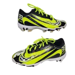NIKE Vapor Ultrafly Keystone Baseball &amp; Softball Cleats Neon Yellow &amp; Black