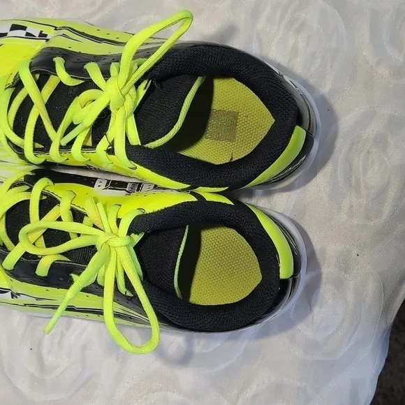NIKE Vapor Ultrafly Keystone Baseball &amp; Softball Cleats Neon Yellow &amp; Black