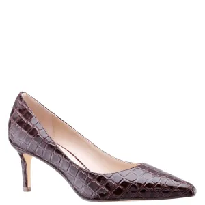 NINA60-BROWN CROCO