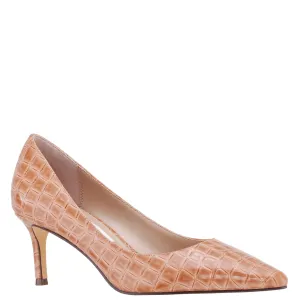 NINA60-DARK LATTE CROCO