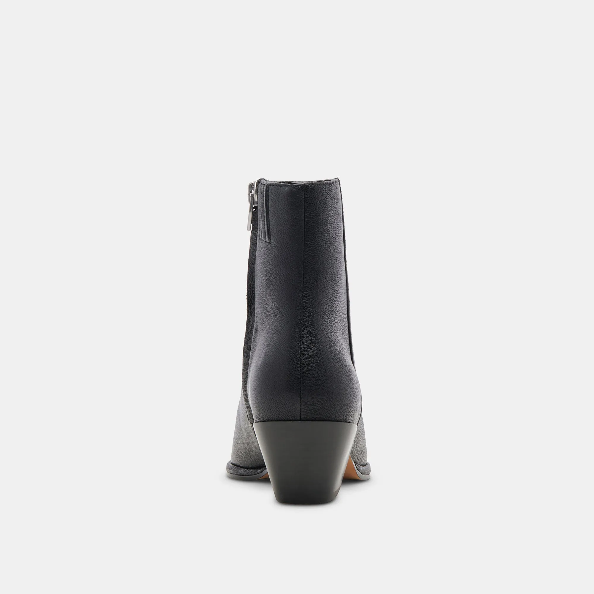 NONAH BOOTIES BLACK LEATHER