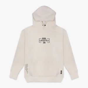 Off-Field Performance Youth Hoodie - Bone/Black
