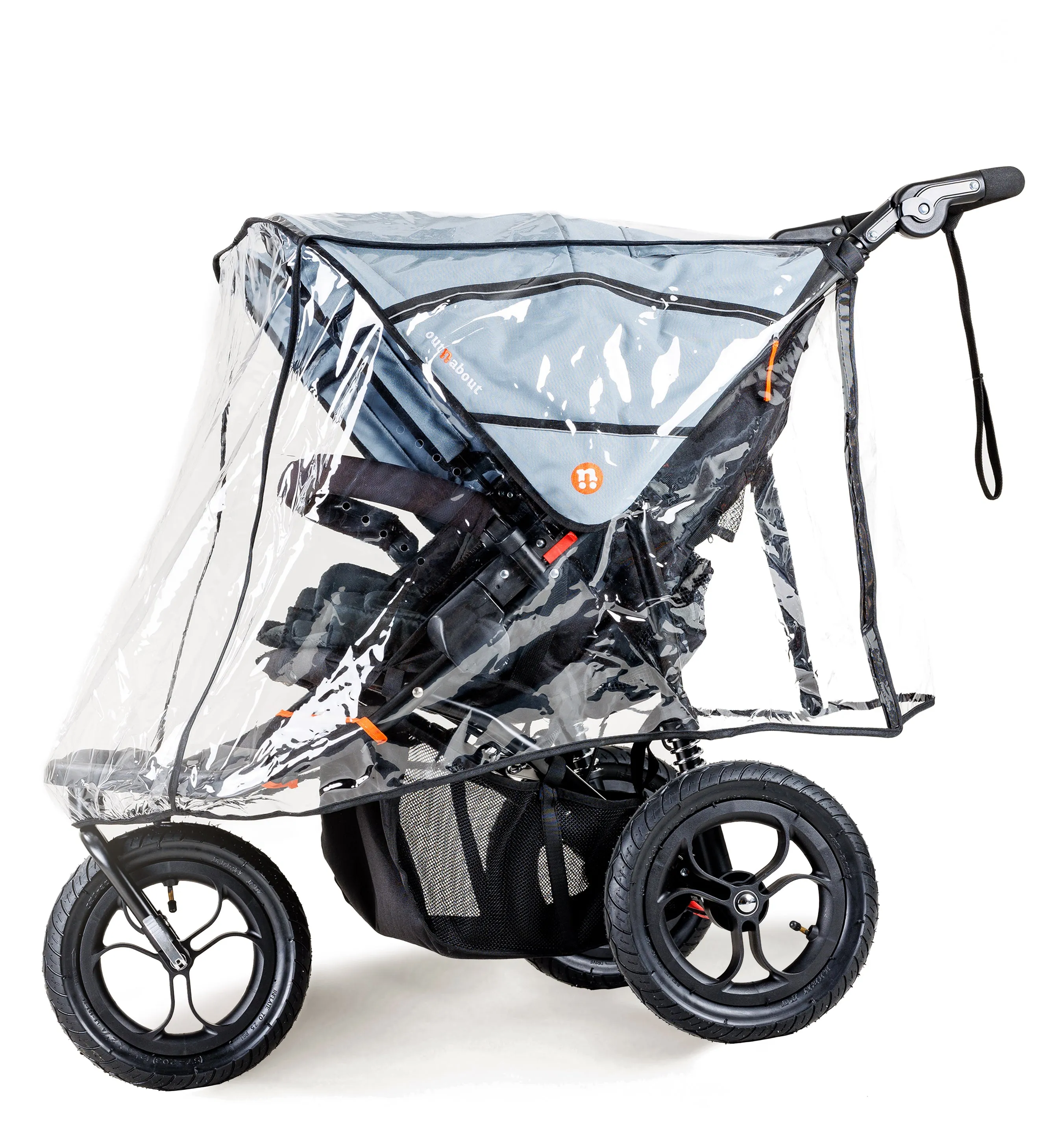 Out n About Double Nipper V5 - Rocksalt Grey - Delivery Late March