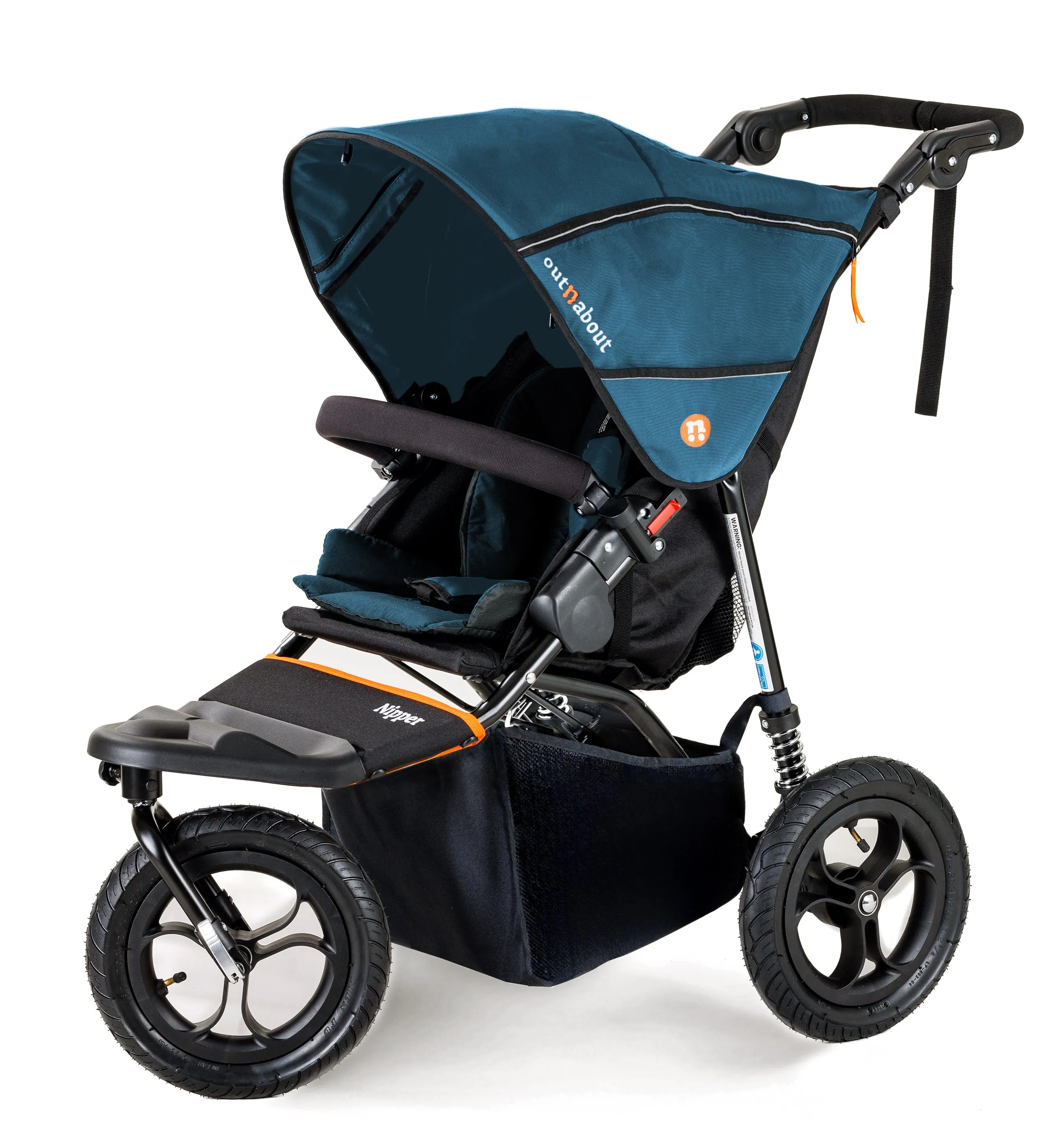 Out n About Single Nipper V5 - Highland Blue - Please allow 7 days for delivery