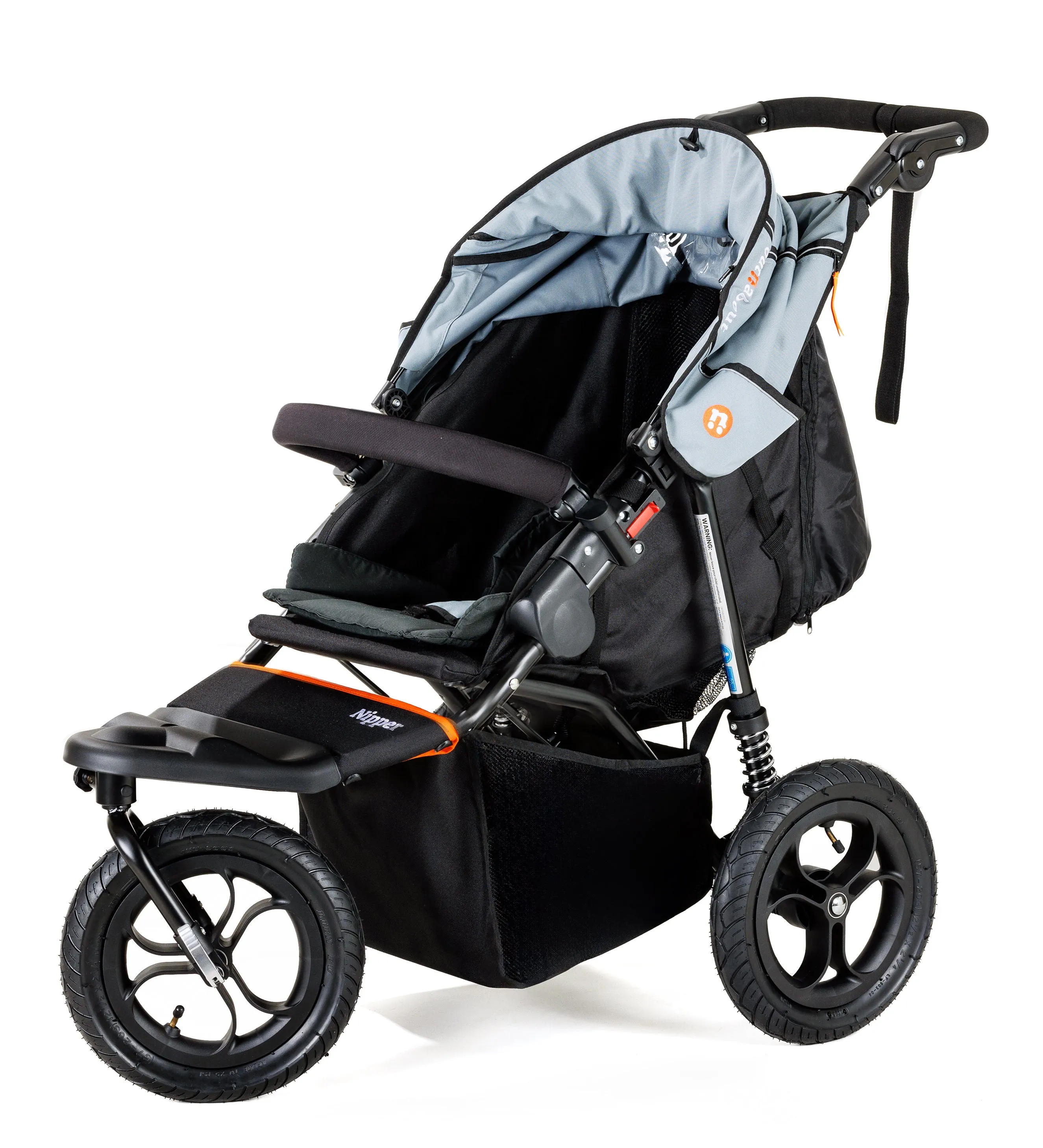 Out n About Single Nipper V5 New Parent Starter Bundle - Rocksalt Grey - Please allow 7 days for delivery