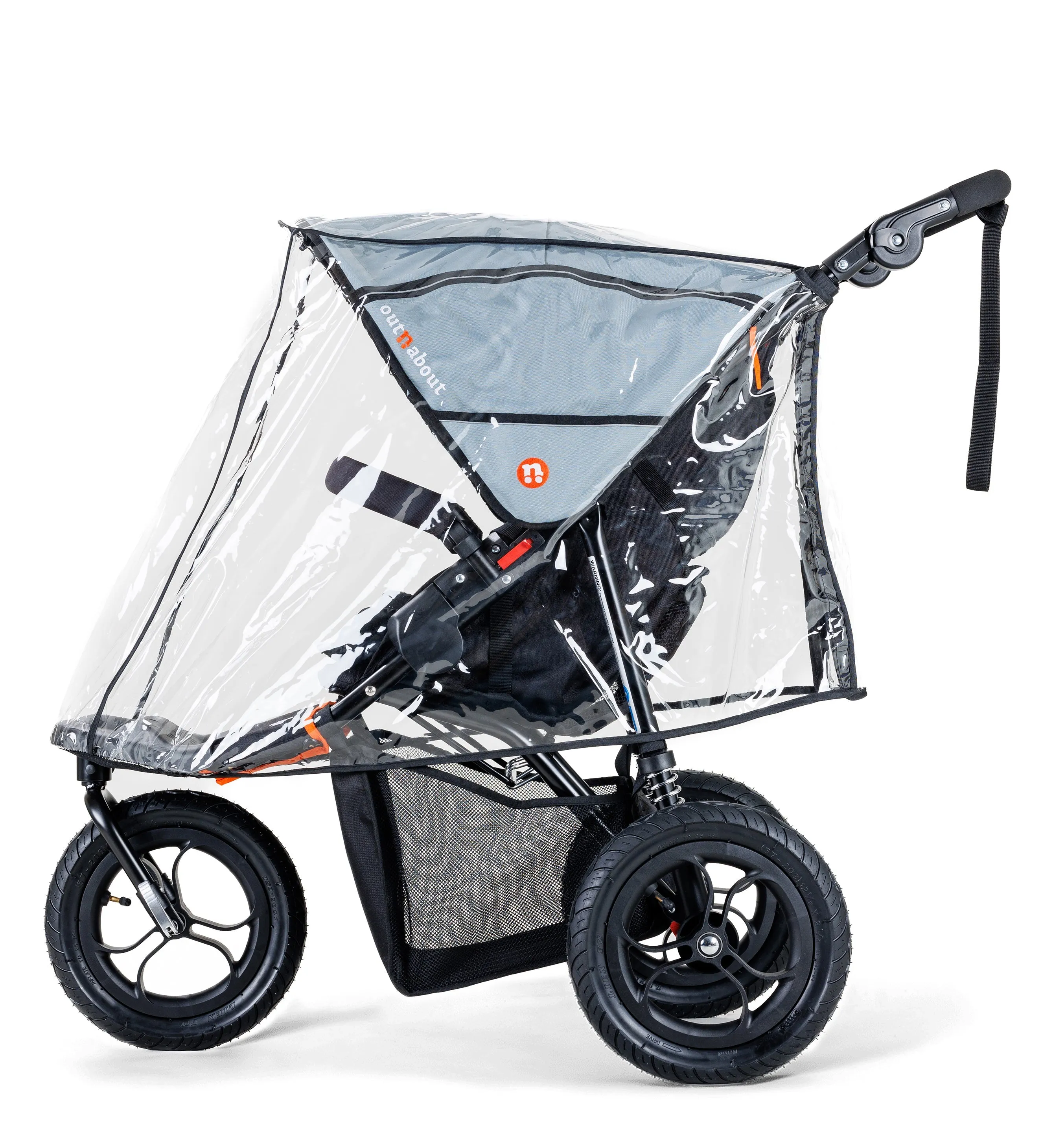 Out n About Single Nipper V5 New Parent Starter Bundle - Rocksalt Grey - Please allow 7 days for delivery