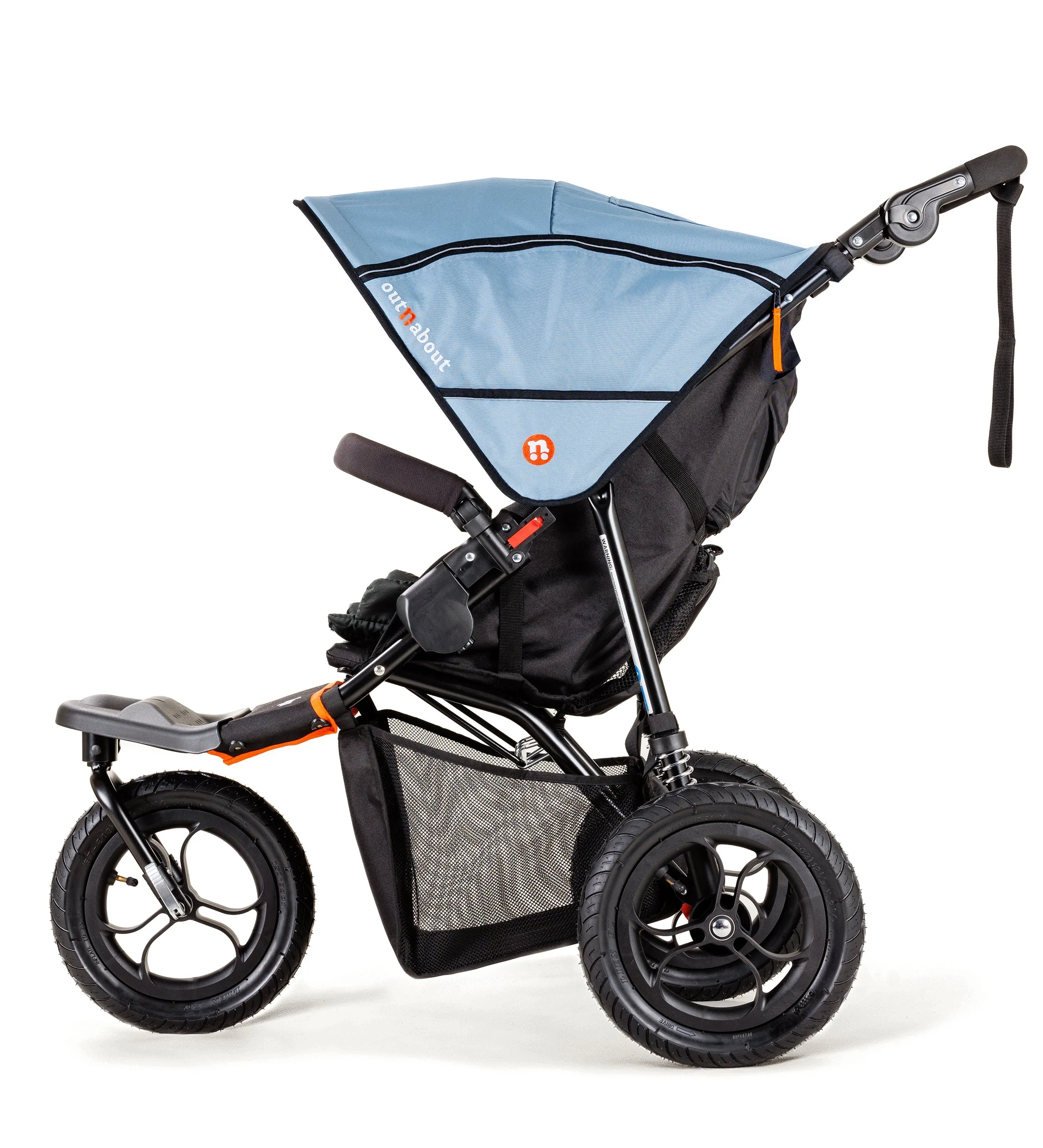 Out n About Single Nipper V5 New Parent Starter Bundle - Rocksalt Grey - Please allow 7 days for delivery