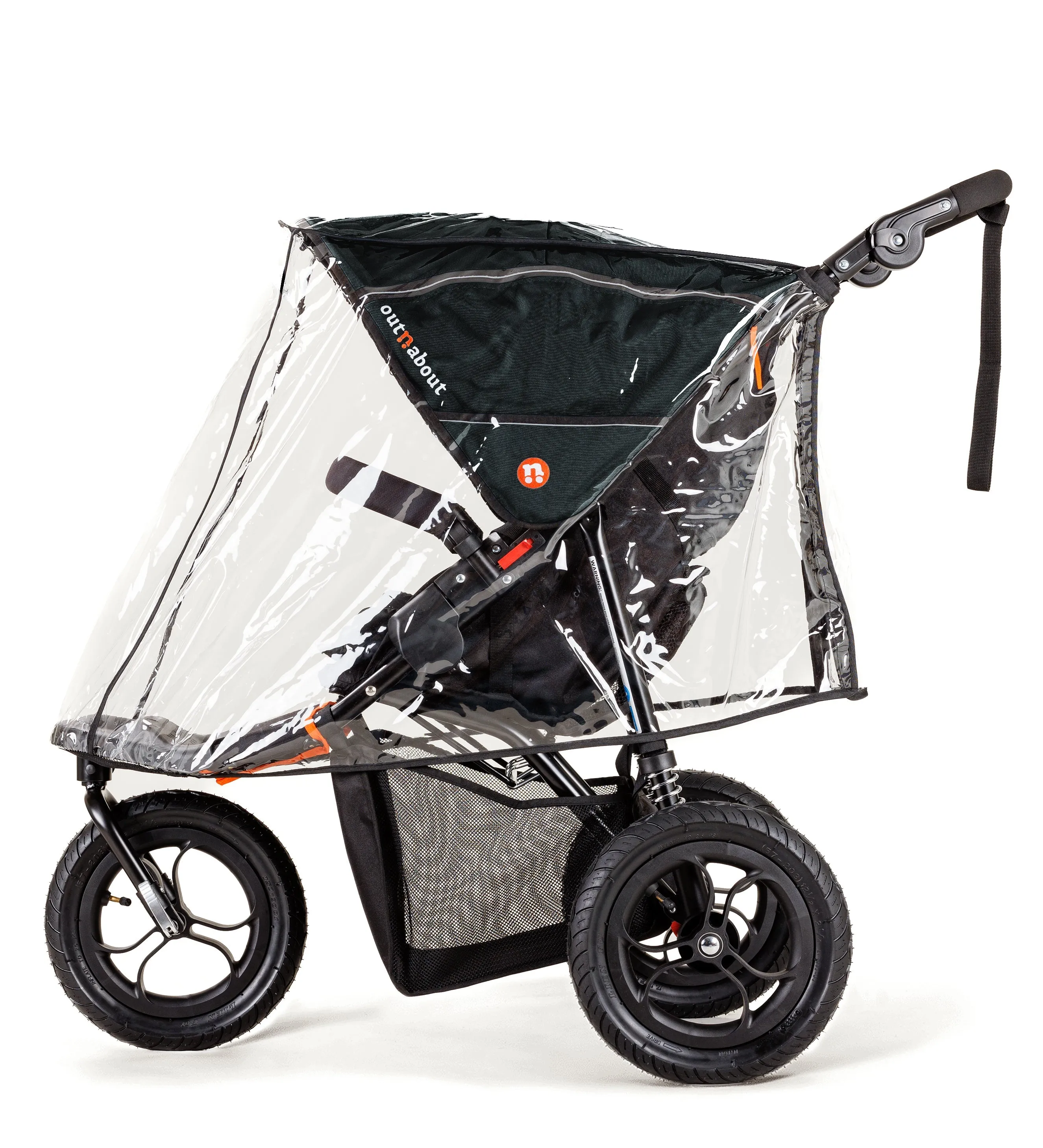 Out n About Single Nipper V5 New Parent Starter Bundle - Summit Black - Please allow 7 days for delivery