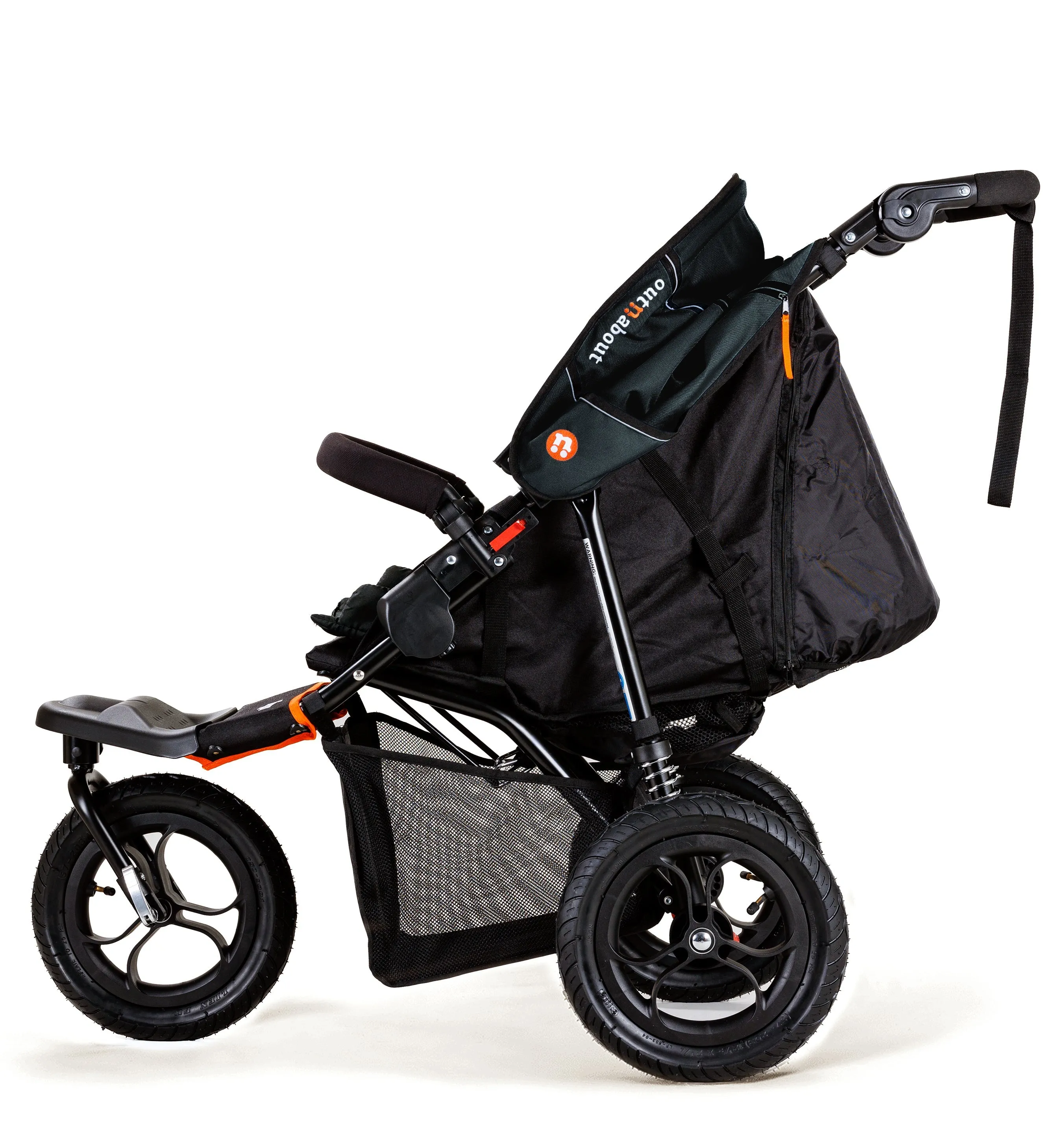 Out n About Single Nipper V5 New Parent Starter Bundle - Summit Black - Please allow 7 days for delivery