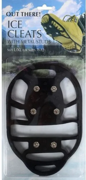 Out There! Ice Cleats With Metal Studs