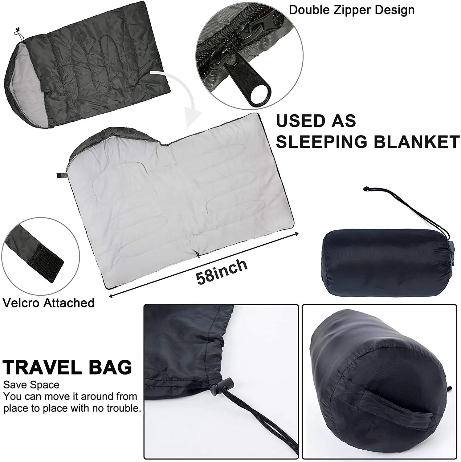 Outdoor Sleeping Bag | Waterproof Foldable Bed