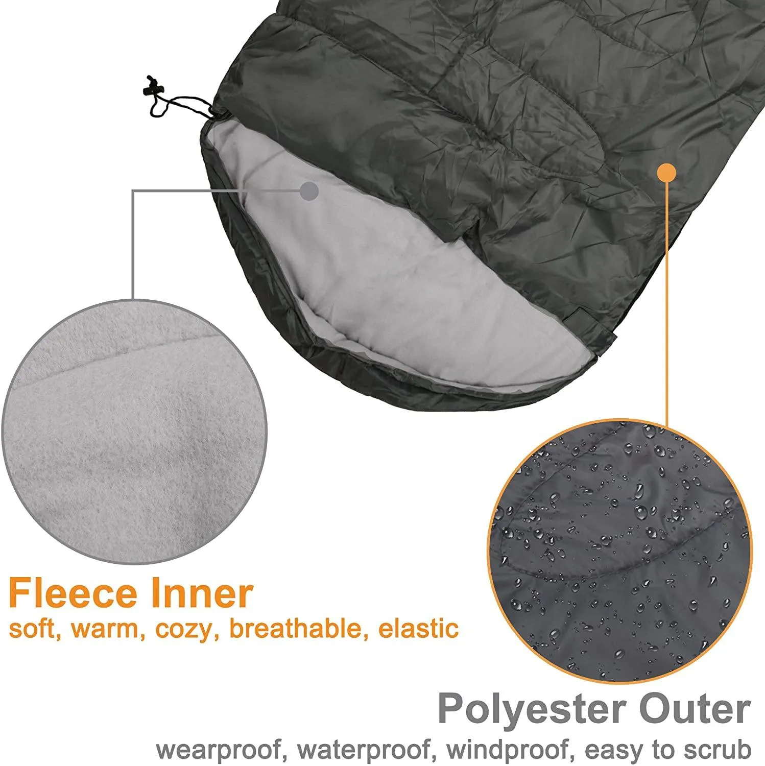 Outdoor Sleeping Bag | Waterproof Foldable Bed