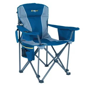 Oztrail Titan Arm Chair 250kg Blue FCE-TITB-F