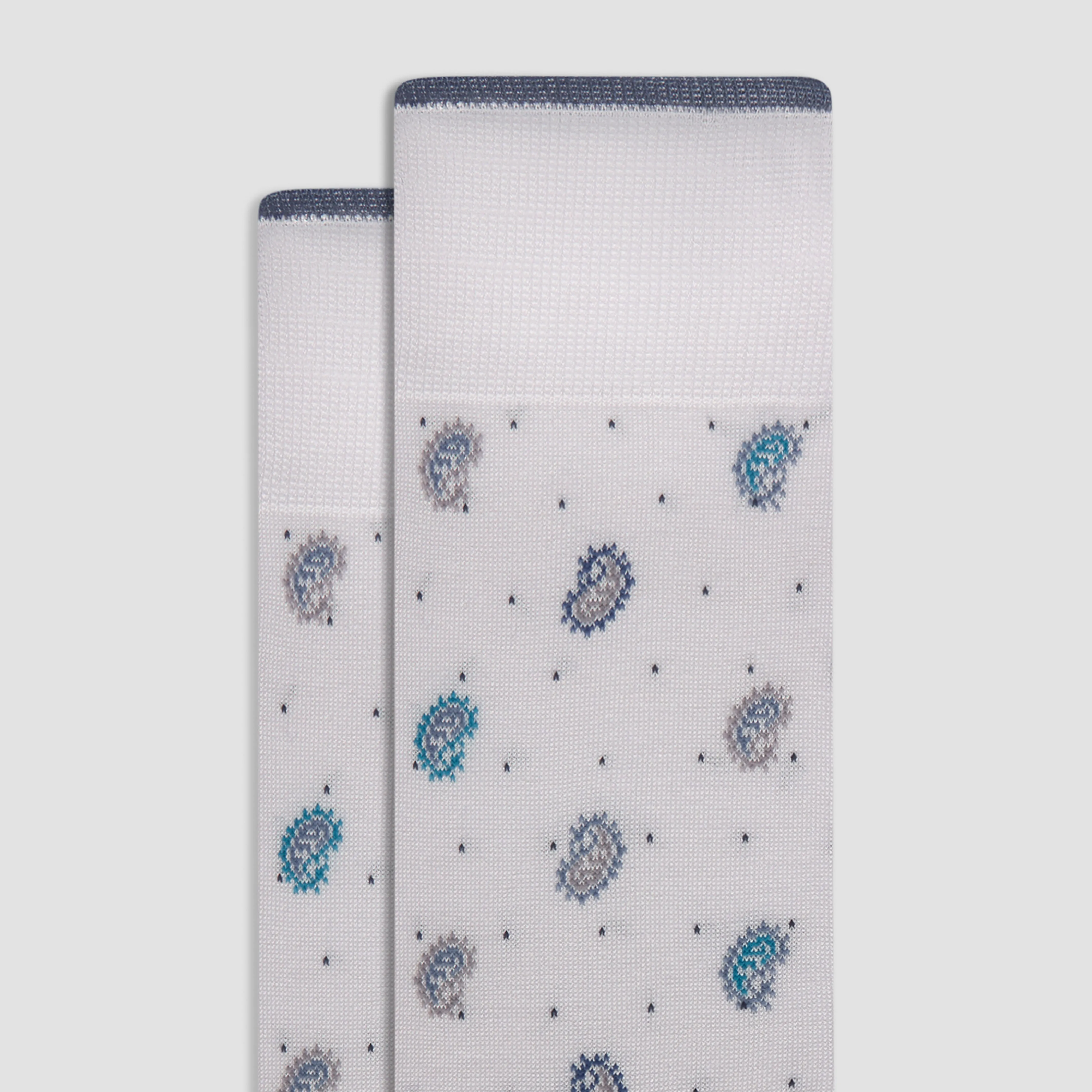 Paisley Mid-Calf Socks