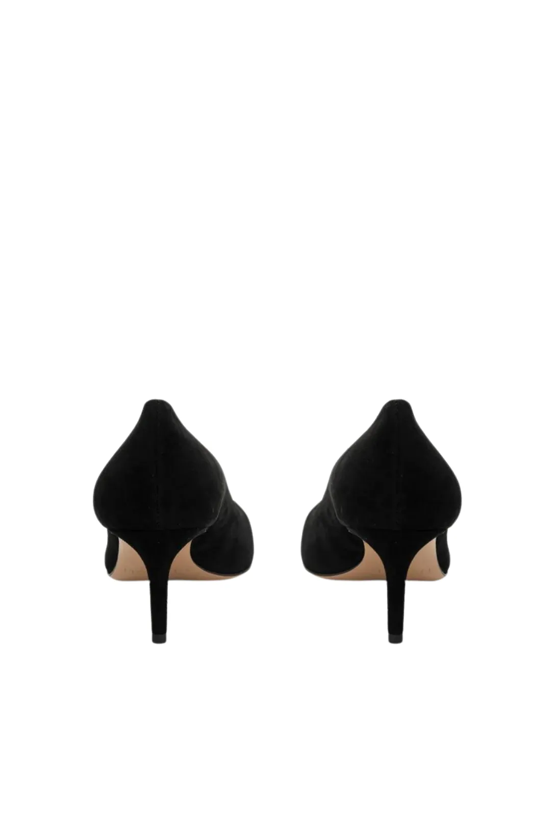 Pamela 60 Suede Pump | Black