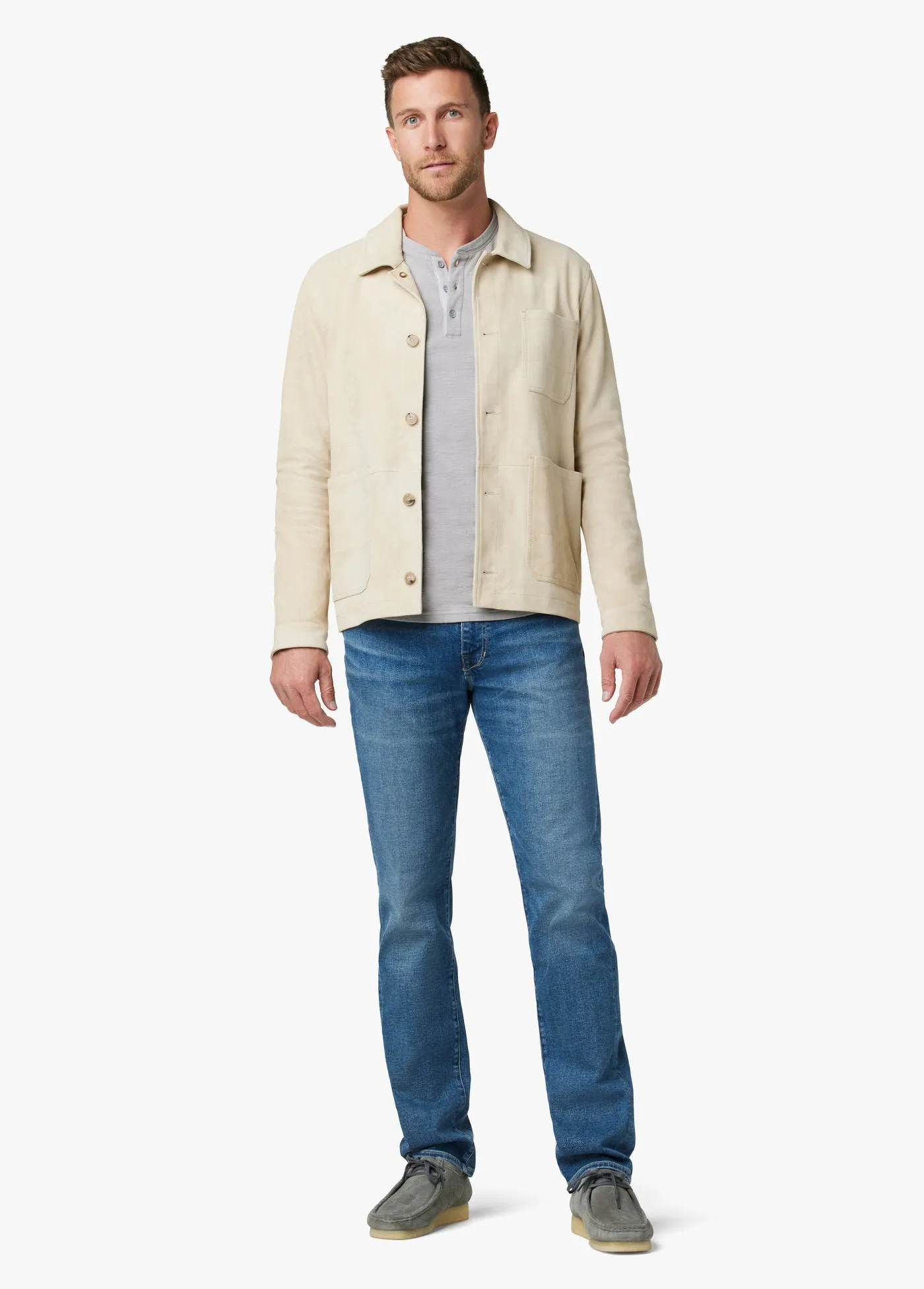 PARKER SUEDE CHORE JACKET