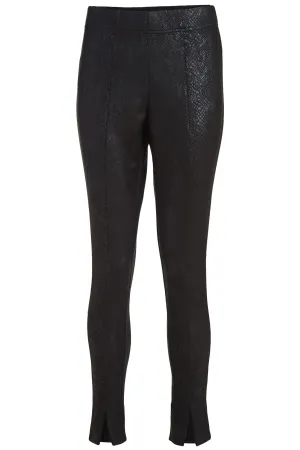 Perfect Fit Embossed Suede Legging - The Broome