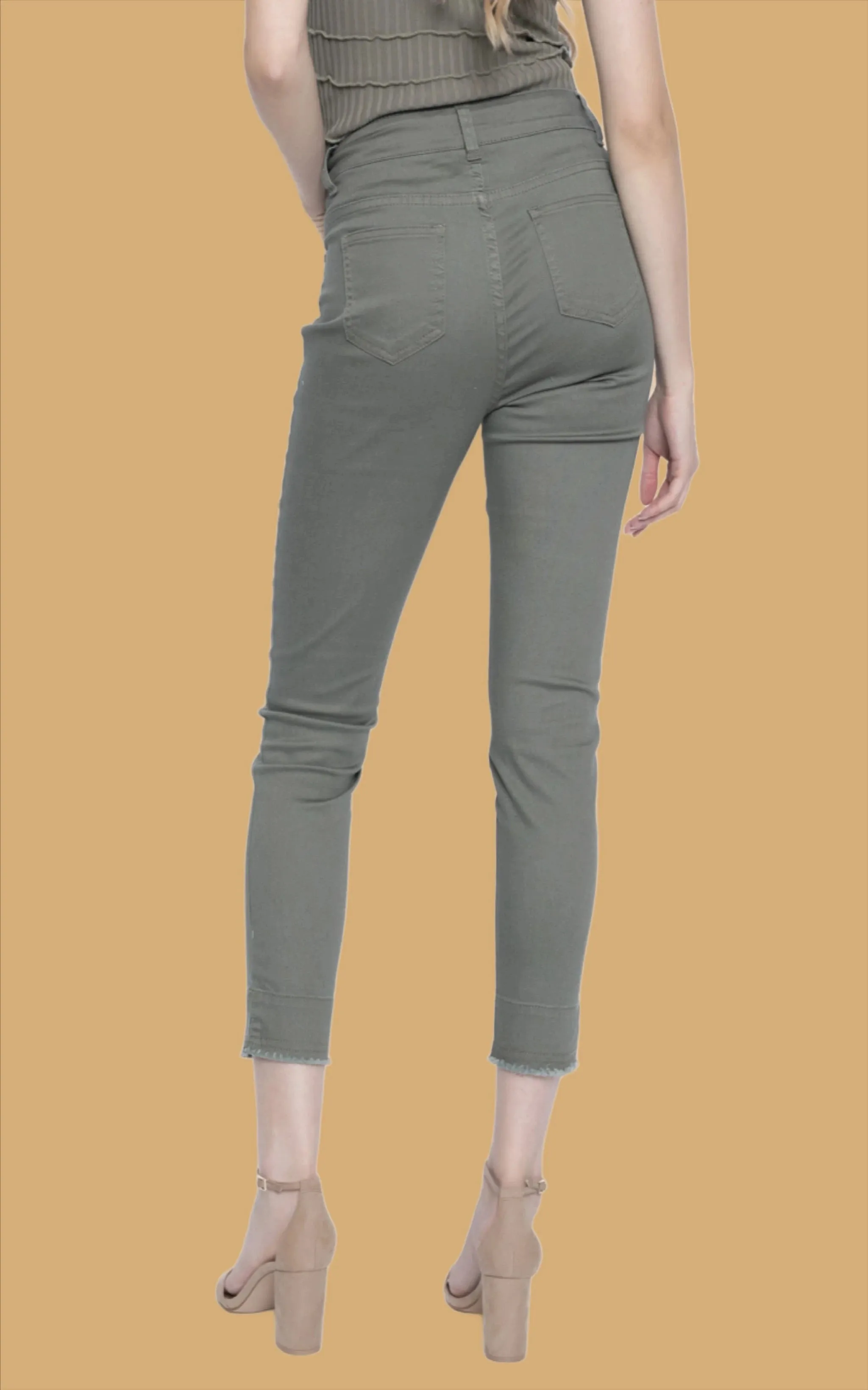 Picadilly Frayed Edge Denim Jeans