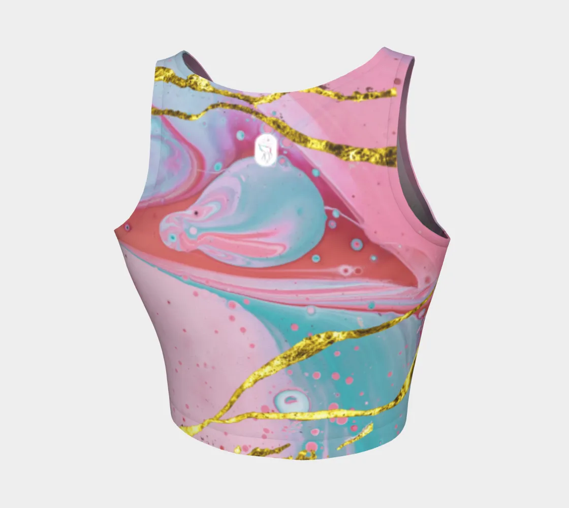 Pink & Gold Moon Dust Top