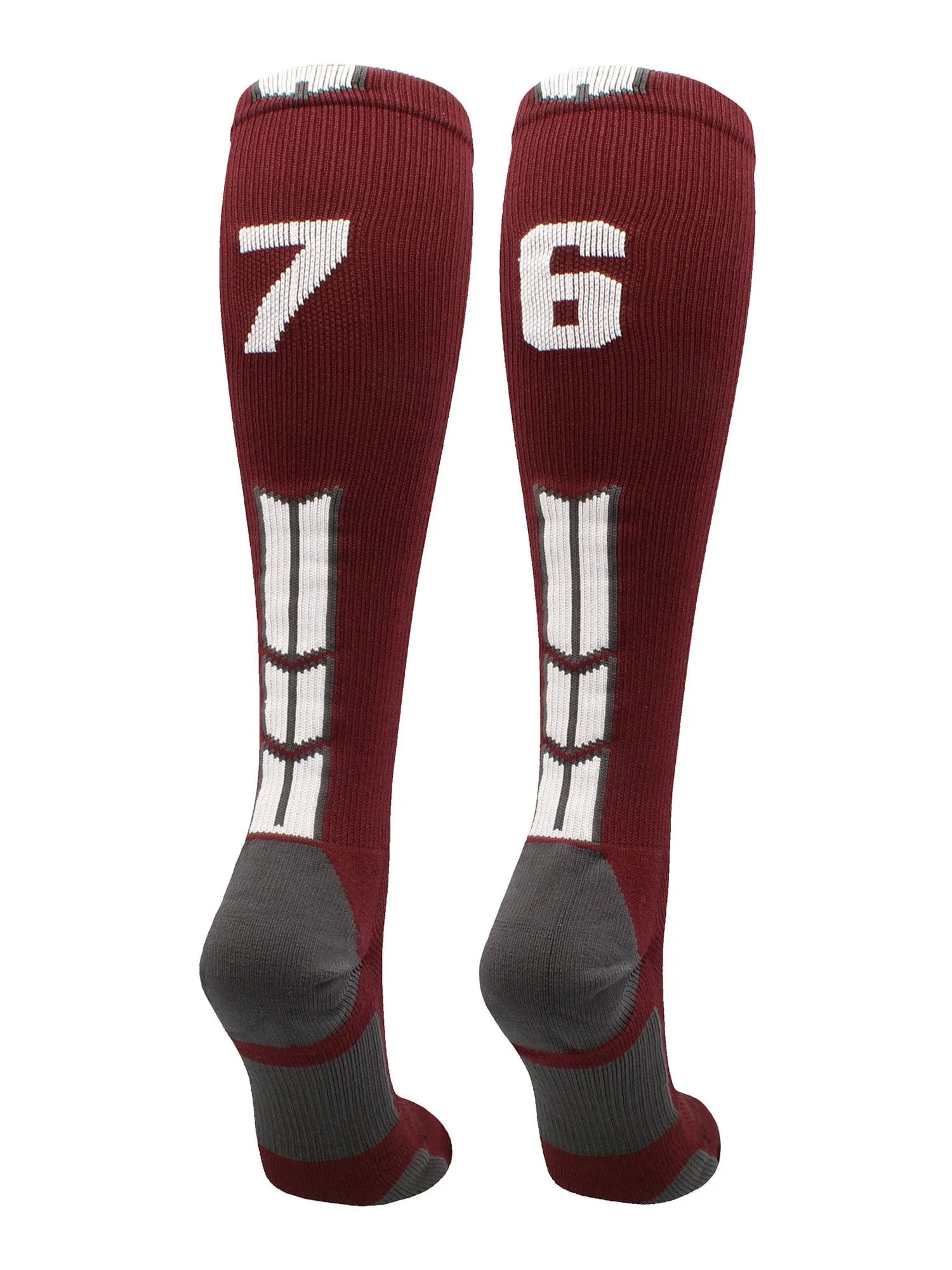 Player Id Jersey Number Socks Over the Calf Length Maroon White