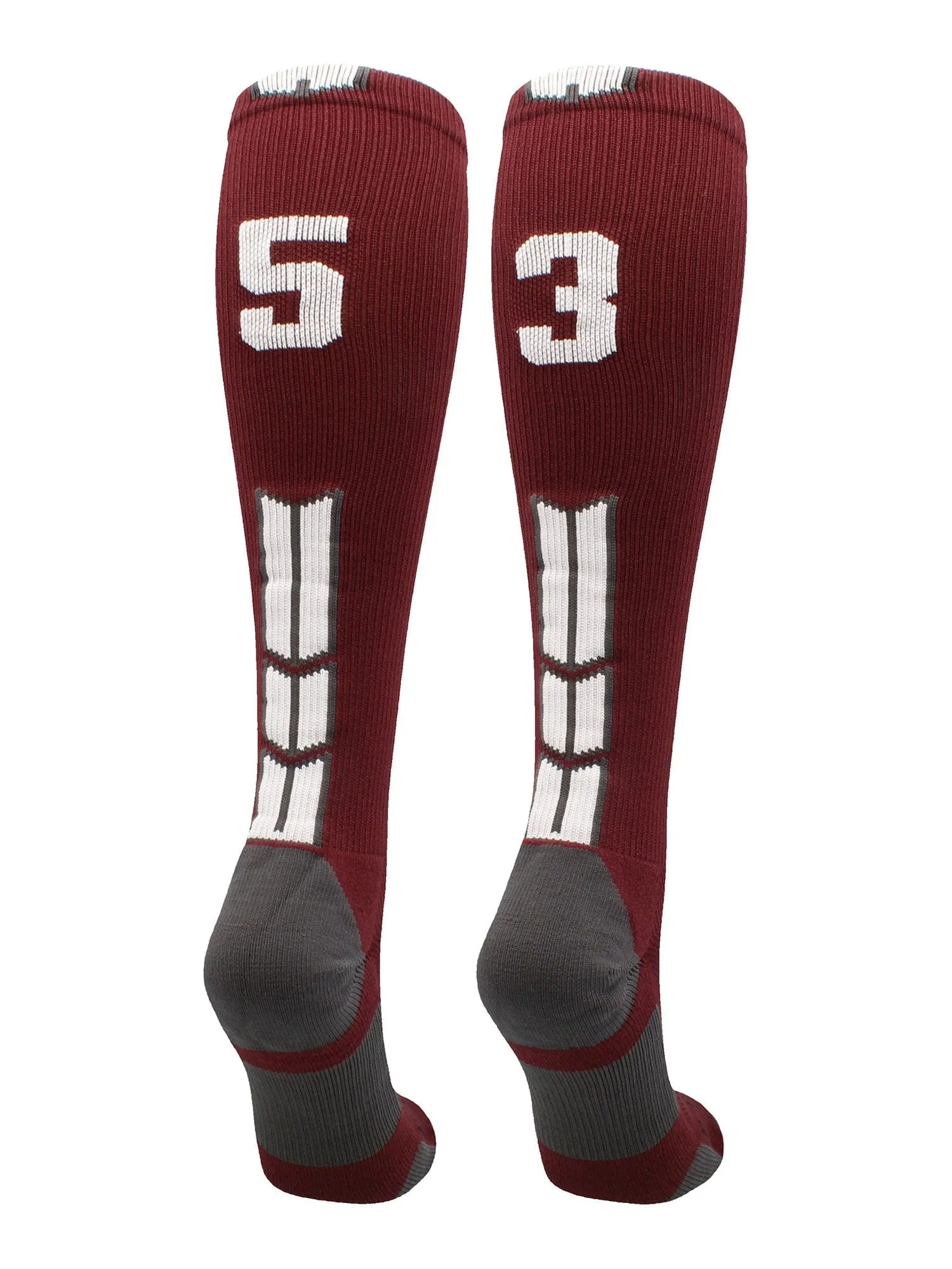 Player Id Jersey Number Socks Over the Calf Length Maroon White