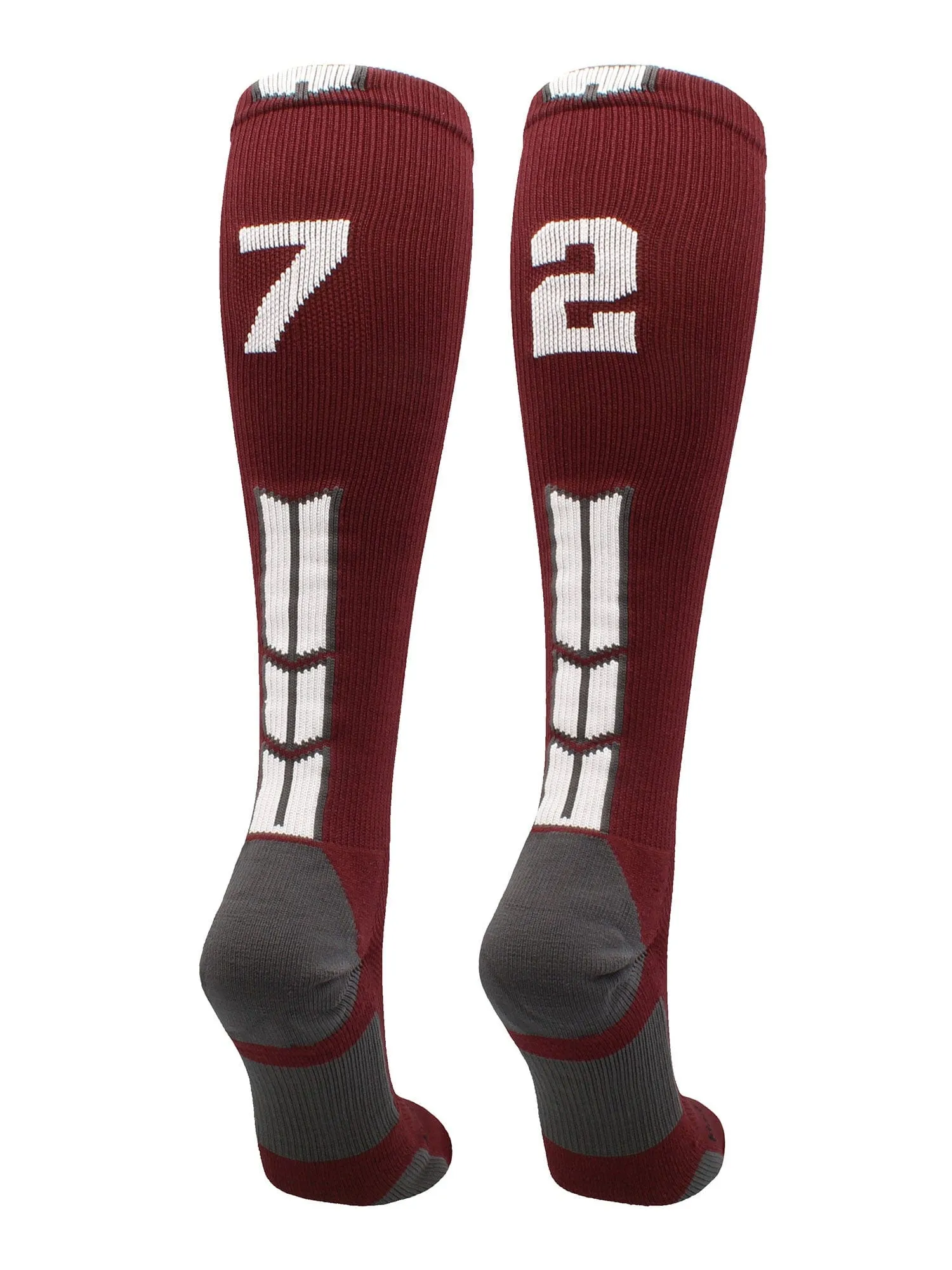 Player Id Jersey Number Socks Over the Calf Length Maroon White