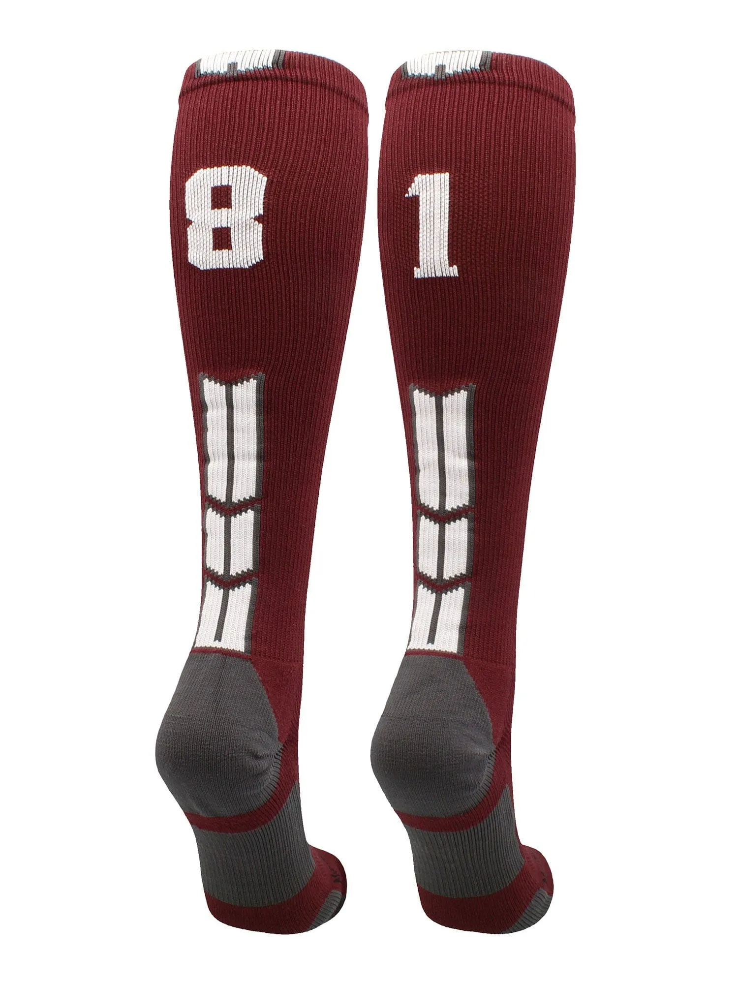 Player Id Jersey Number Socks Over the Calf Length Maroon White