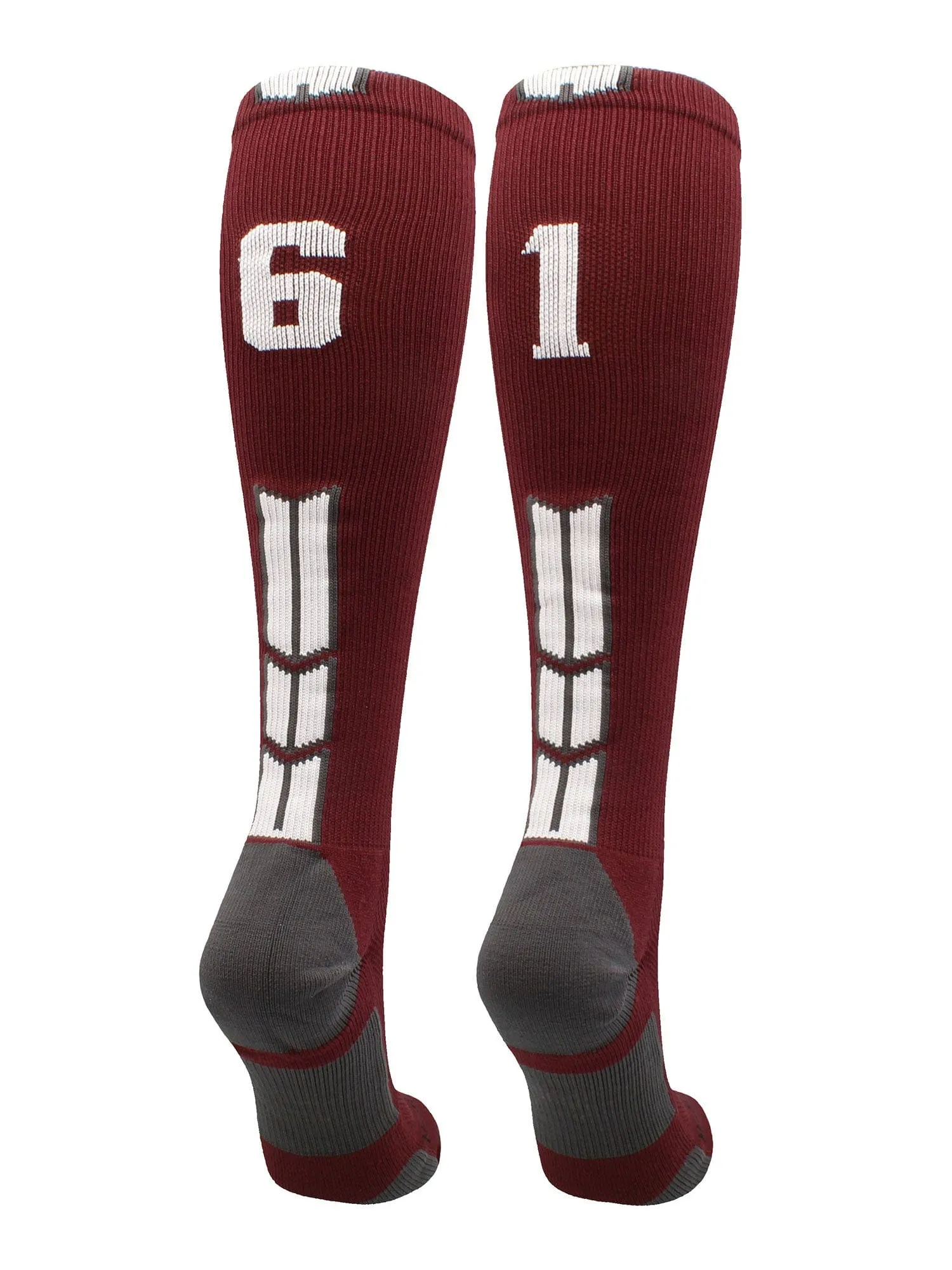 Player Id Jersey Number Socks Over the Calf Length Maroon White