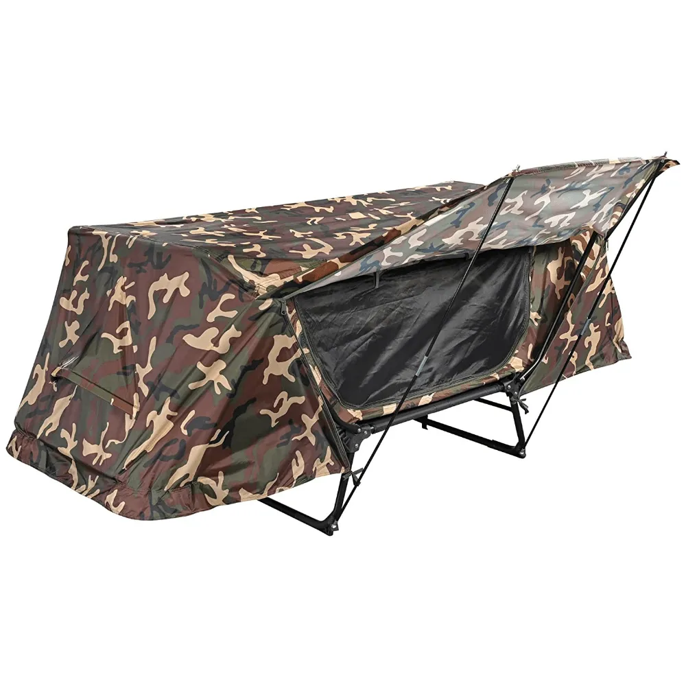 Portable One Person Outdoor Off The Ground Camping Cot Bed Tent