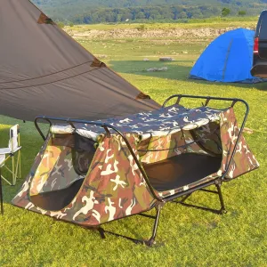 Portable One Person Outdoor Off The Ground Camping Cot Bed Tent