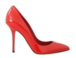 Red Patent Leather Pumps