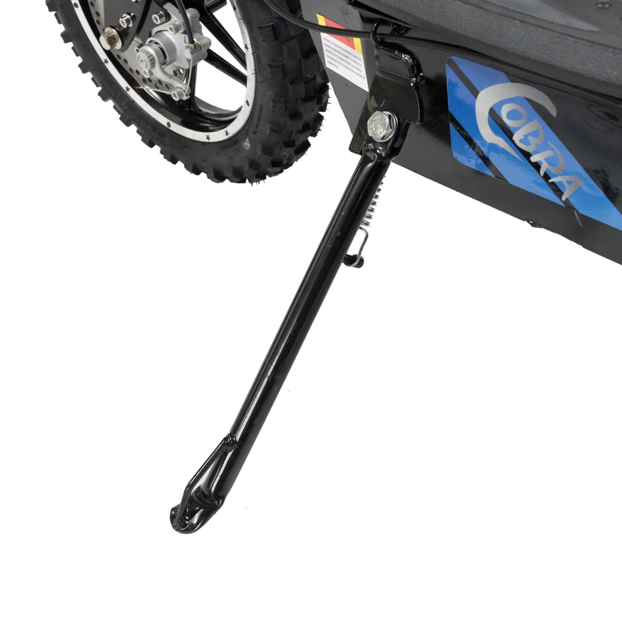 Rosso Cobra Foldable Stand Kick Electric Scooter with Seat Blue