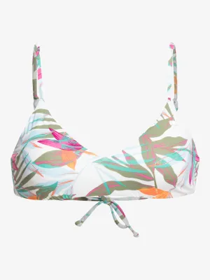 Roxy Womens Beach Classics Athletic Triangle Bikini Top