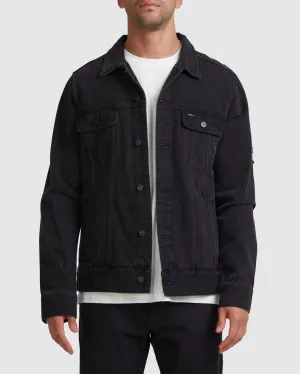 RVCA Distressed Denim Jacket
