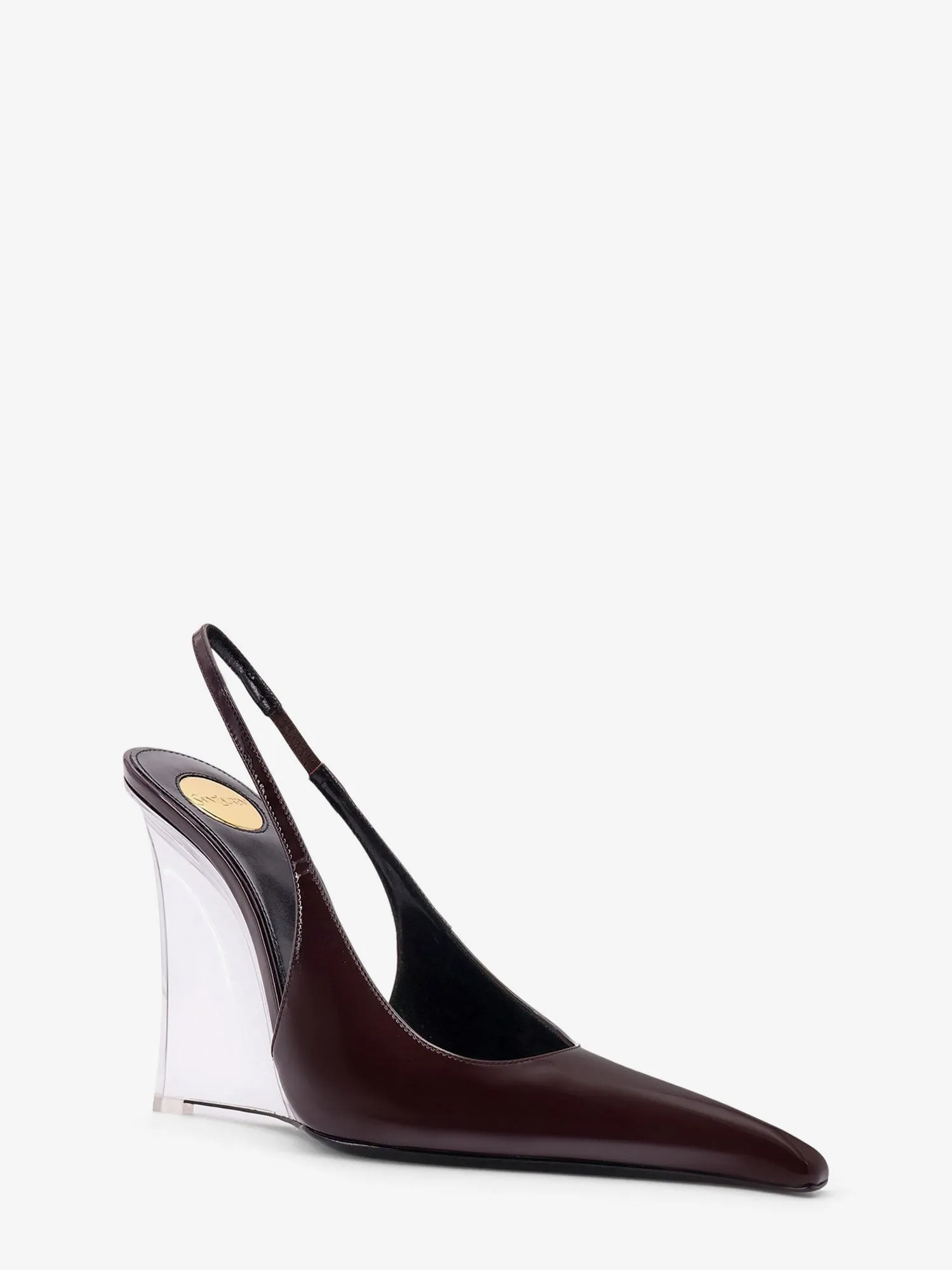 Saint Laurent Miller 110 Patent Leather Slingback Décolleté