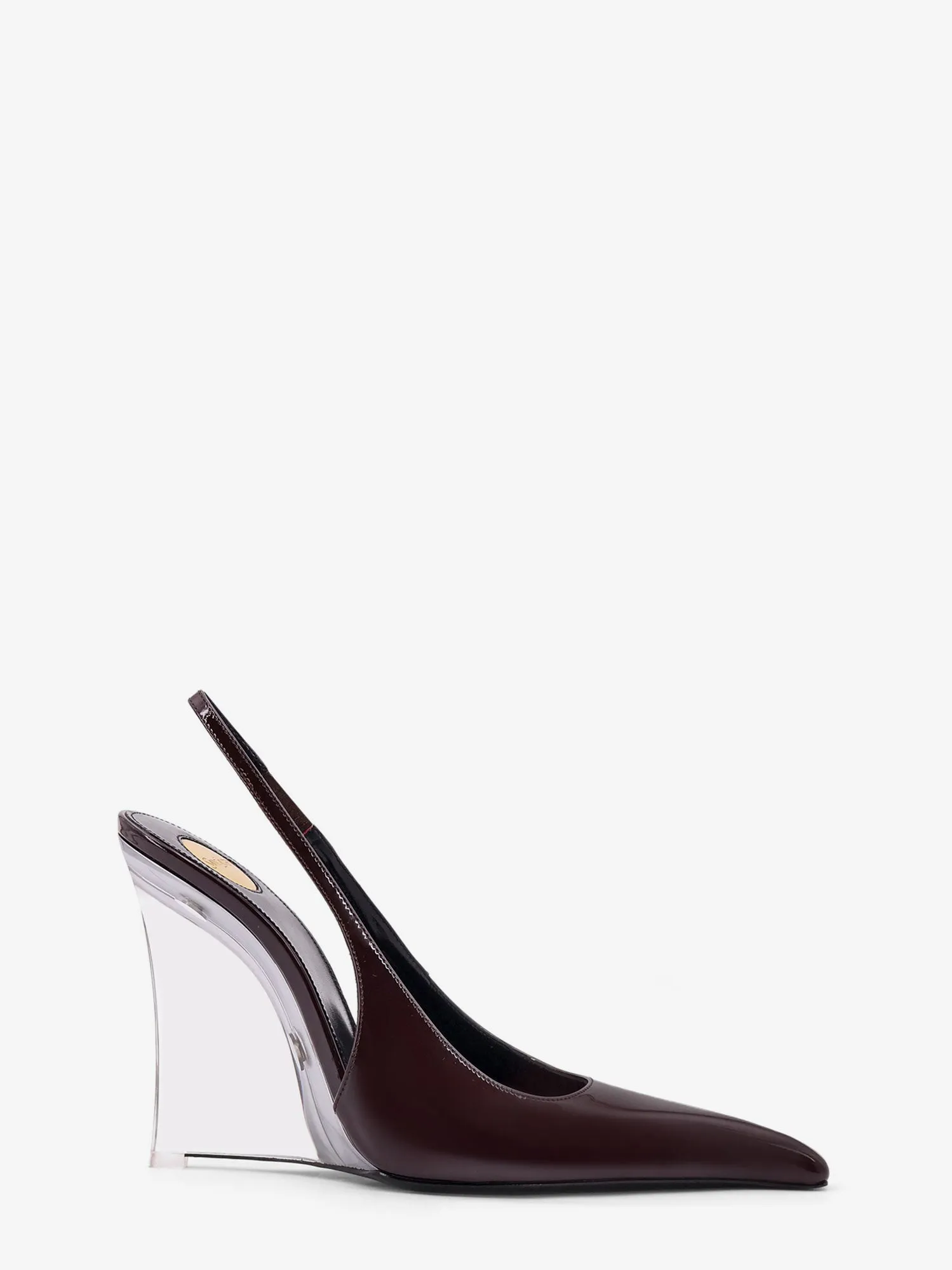 Saint Laurent Miller 110 Patent Leather Slingback Décolleté
