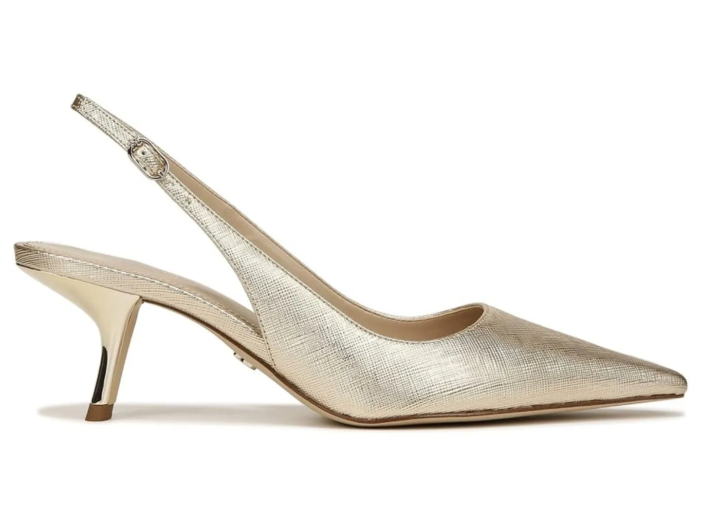 Sam Edelman: Bianka Sling in Gold Metallic
