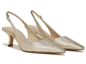Sam Edelman: Bianka Sling in Gold Metallic