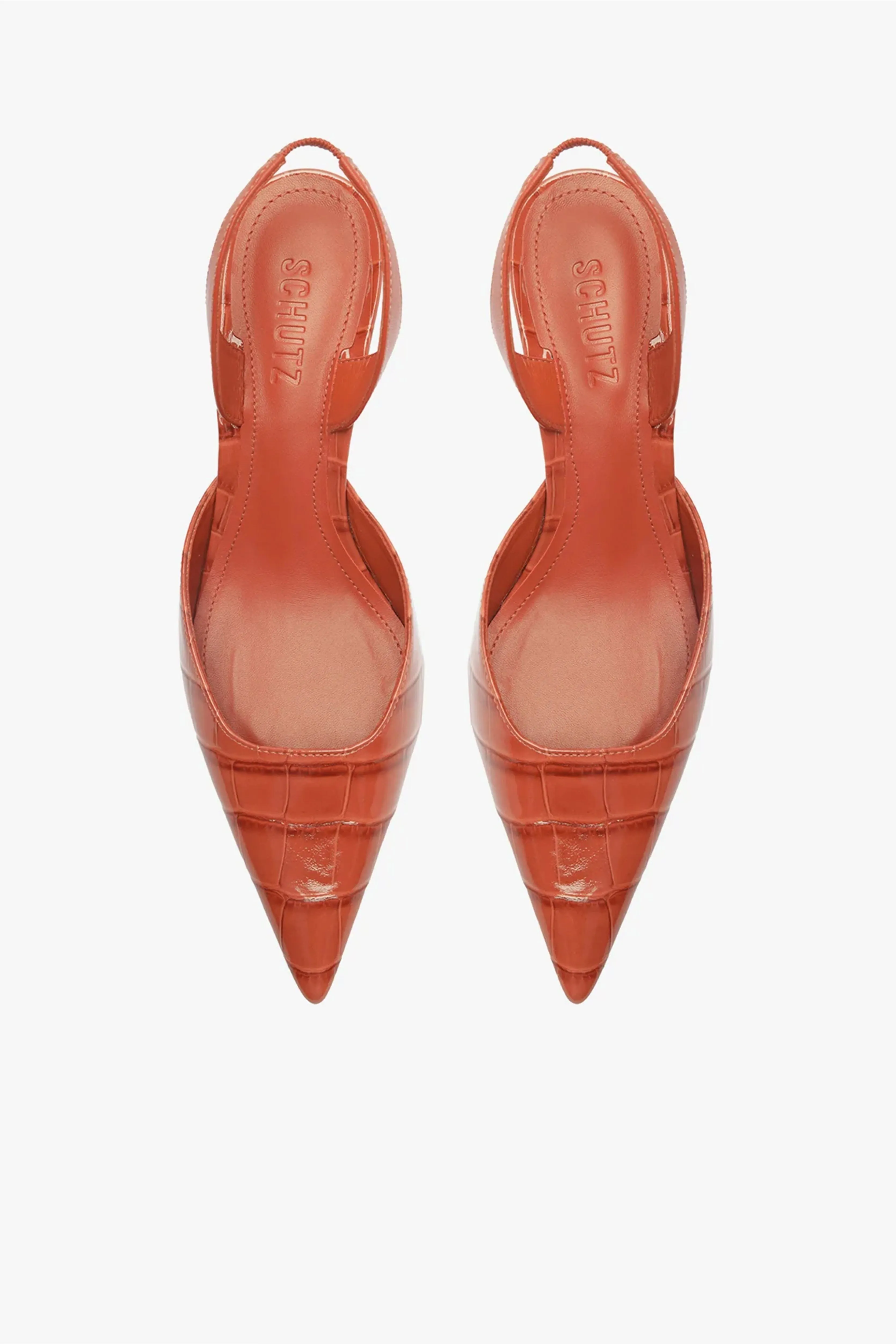 SCHUTZ | Paola Mid Sling Pump - Sunset
