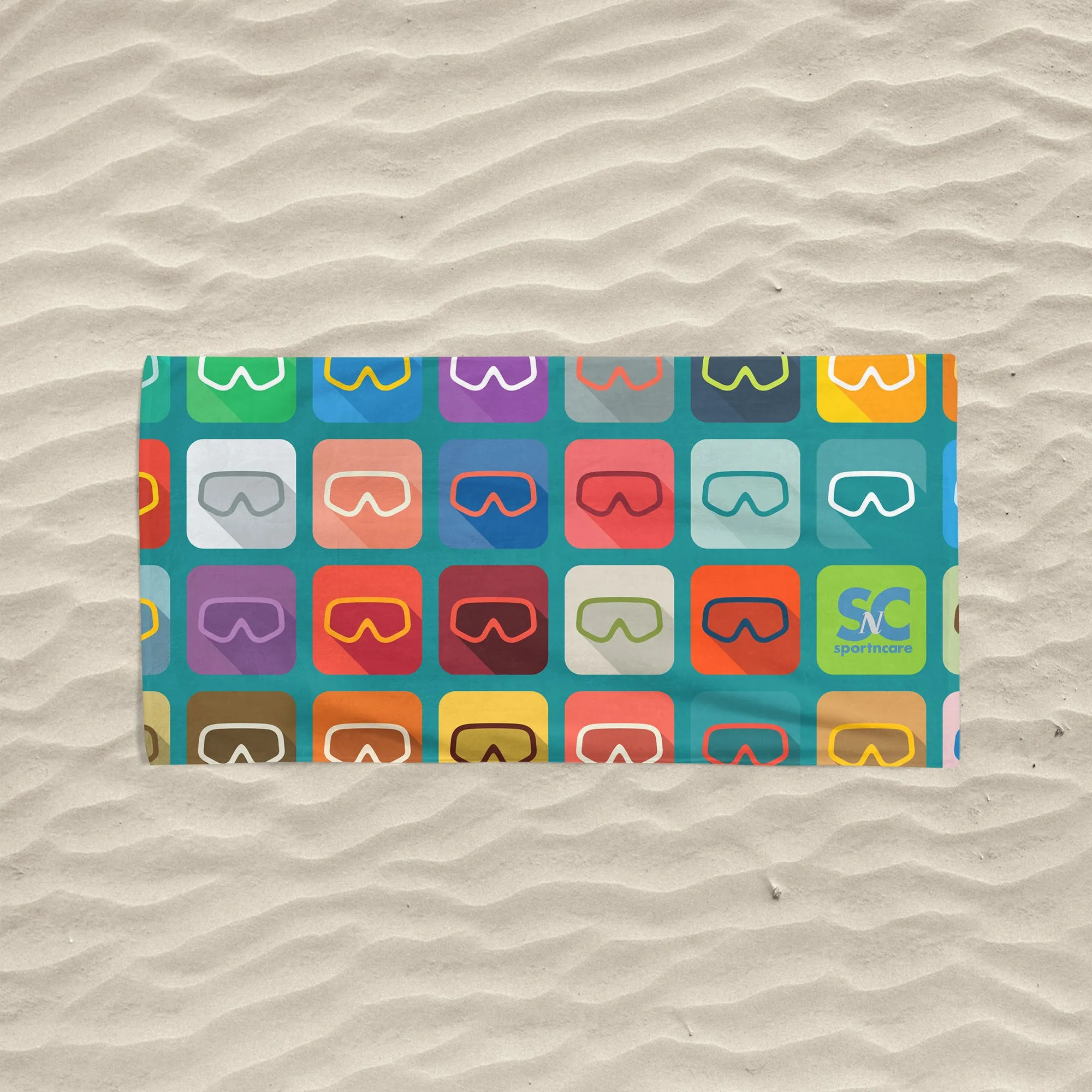 SCUBA DIVE MASK  TOWEL