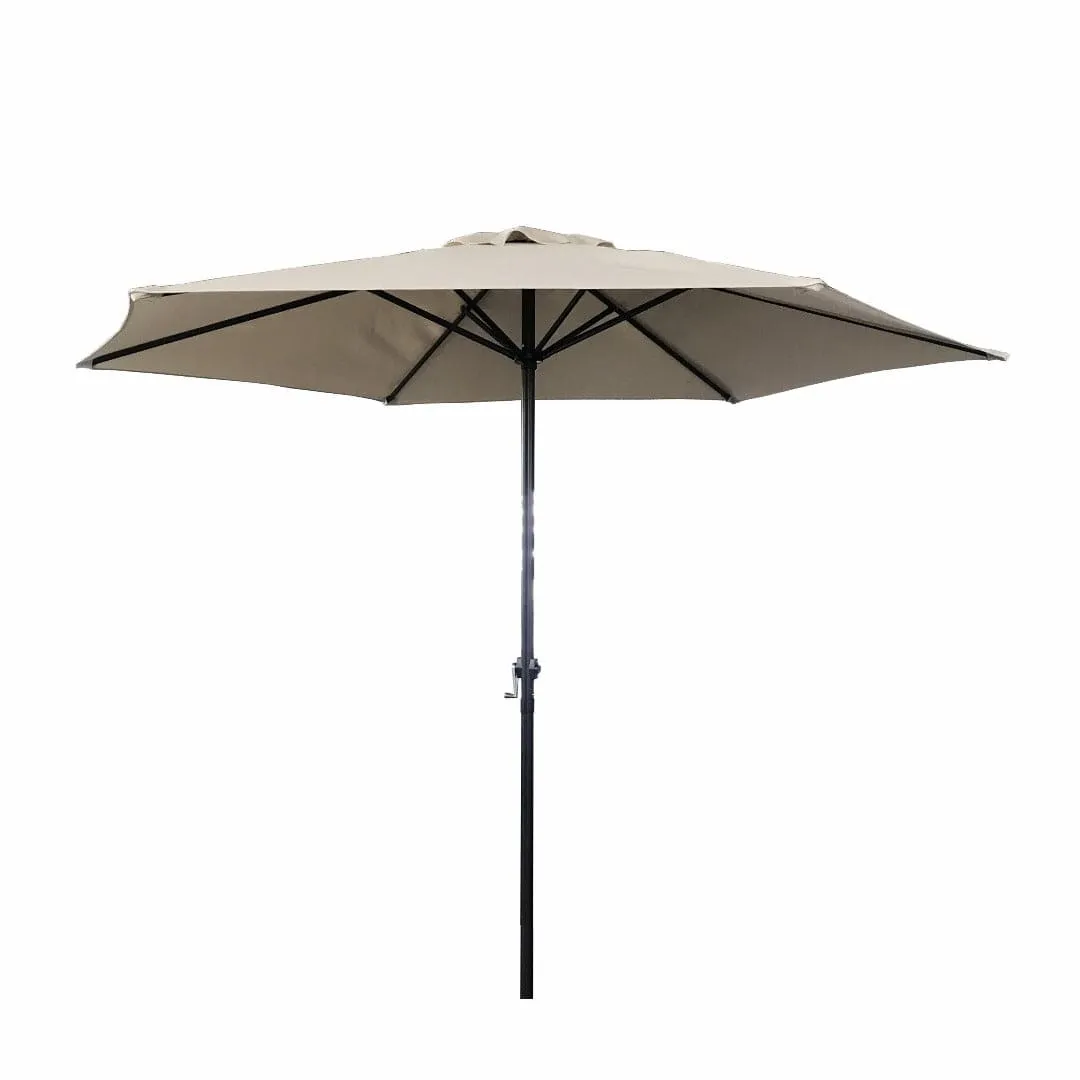 Seagull 2.7M Round Parasol Umbrella Beige